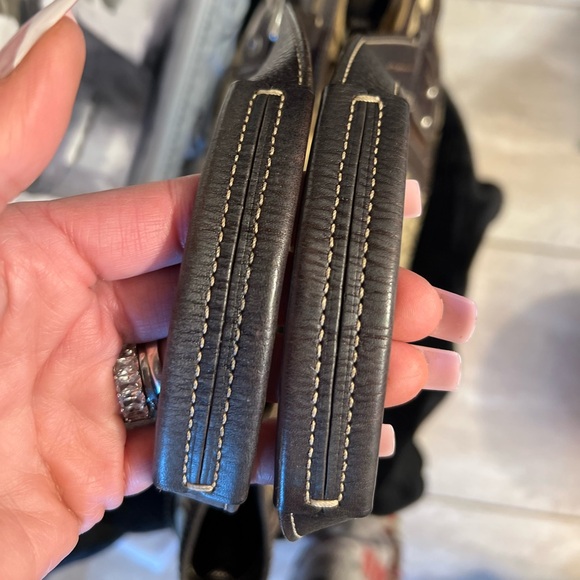 🤎COACH Vintage Soho Signature Jacquard Double Handle Shoulder Bag🤎EUC - Picture 7 of 17